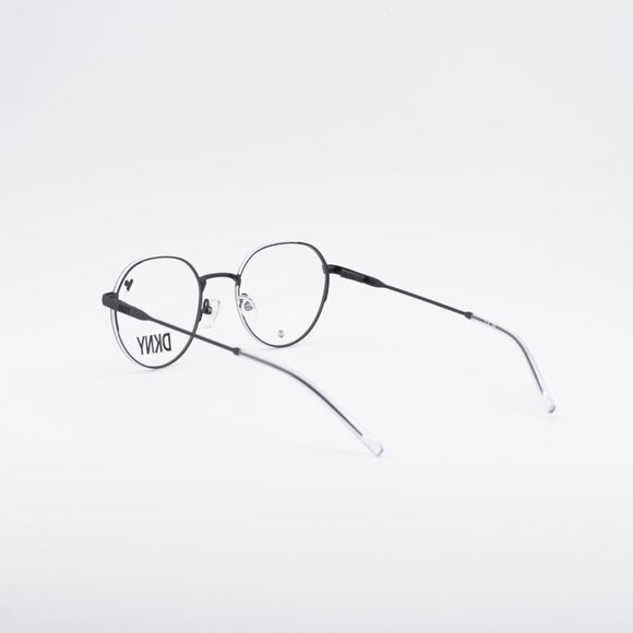 DKNY DK1032 001 Eyeglasses Matte Black 48mm Round Frame main image 6
